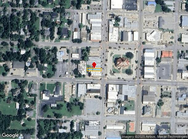  405 N Main St, Bonham, TX Parcel Map