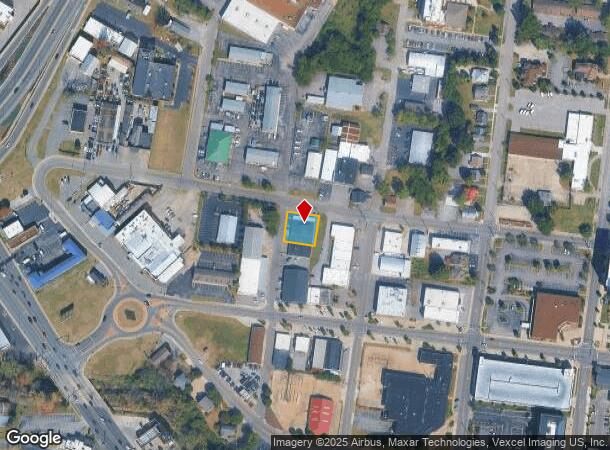  421 W Burton St, Murfreesboro, TN Parcel Map