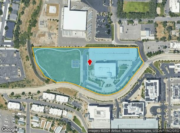  100 W Towne Ridge Pky, Sandy, UT Parcel Map