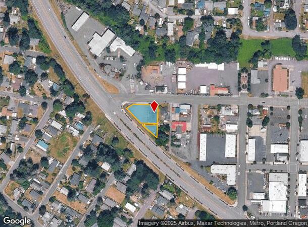  458 Sw 2Nd Ave, Estacada, OR Parcel Map