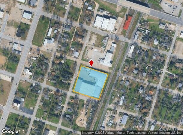  611 E Avenue A, Temple, TX Parcel Map