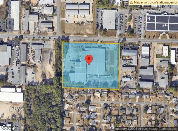  654 Anchors St Nw, Fort Walton Beach, FL Parcel Map