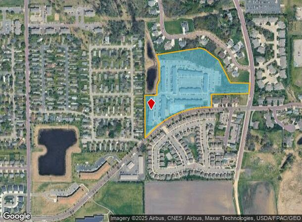 630 Timberwolf Dr, Mankato, MN Parcel Map