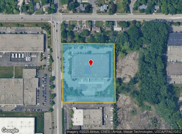  7624 Boone Ave N, Minneapolis, MN Parcel Map