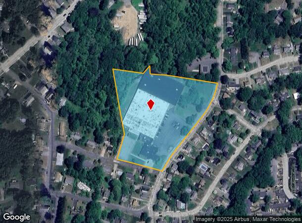380 Elm St, Southbridge, MA Parcel Map
