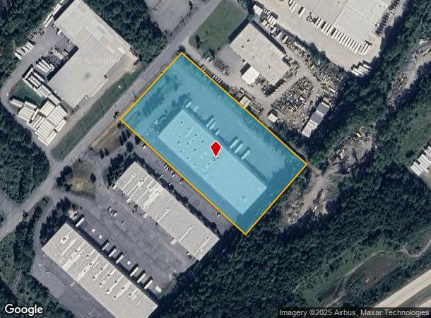 1175 Mid Valley Dr, Olyphant, PA Parcel Map