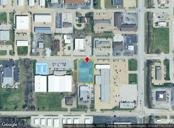 1528 47Th Ave, Moline, IL Parcel Map