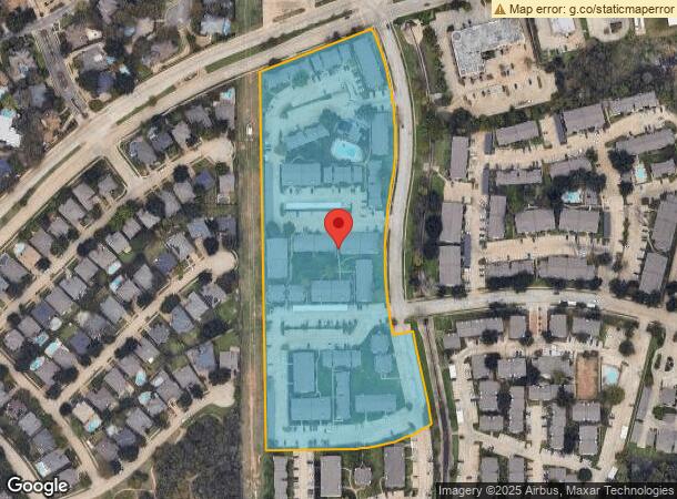  2504 Ivy Brook Ct, Arlington, TX Parcel Map