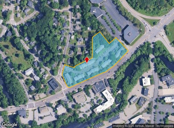 2251 Washington St, Newton Lower Falls, MA Parcel Map