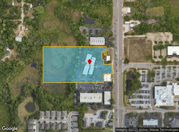  7619 Little Rd, New Port Richey, FL Parcel Map