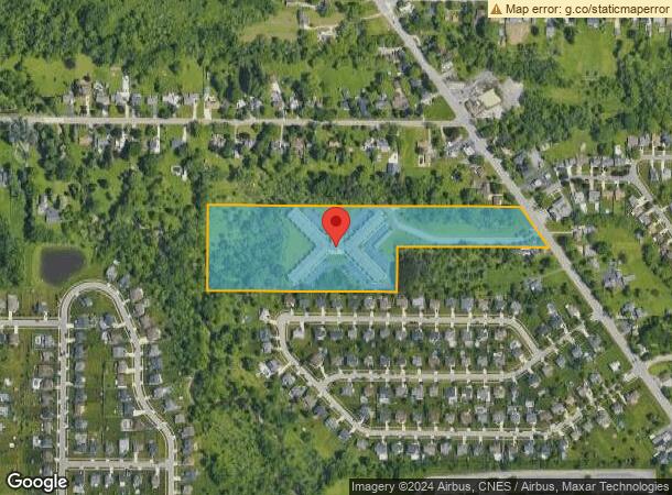  1187 Orchard Park Rd, Buffalo, NY Parcel Map