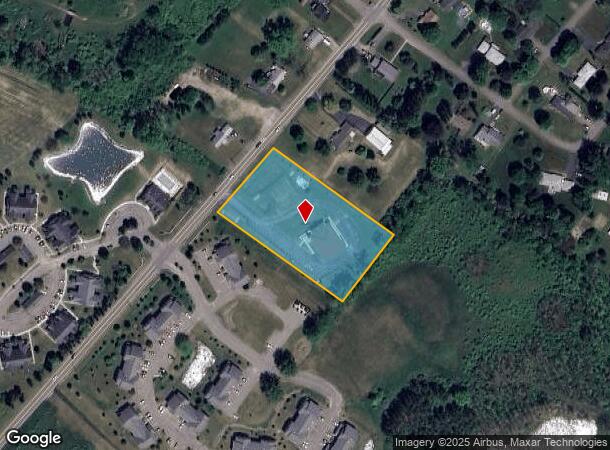  499 Hickory Grove Rd, Horseheads, NY Parcel Map