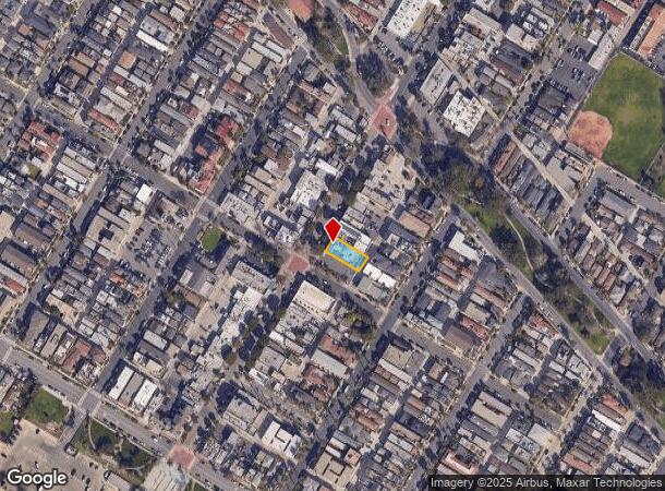 208 Main St, Seal Beach, CA Parcel Map