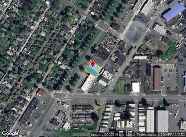  532 Oregon Way, Longview, WA Parcel Map