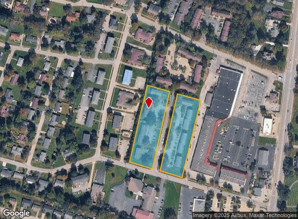  1117 Johnson Ave, Georgetown, KY Parcel Map