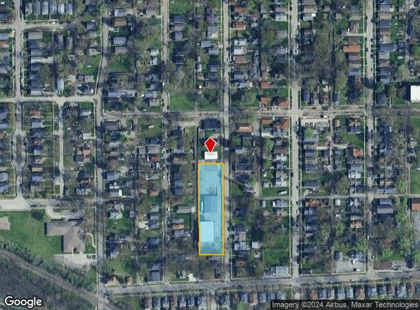  722 Ketcham St, Indianapolis, IN Parcel Map