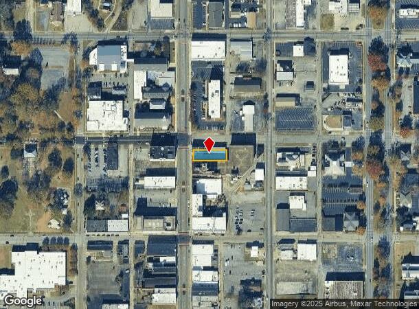  1331 Noble St, Anniston, AL Parcel Map