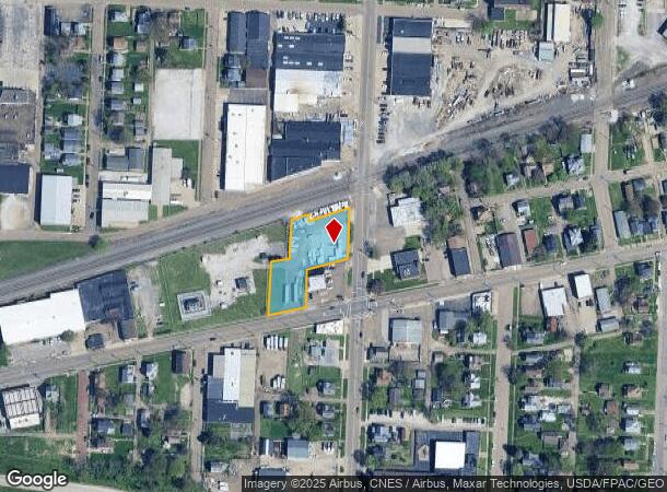 1321 Dueber Ave Sw, Canton, OH Parcel Map
