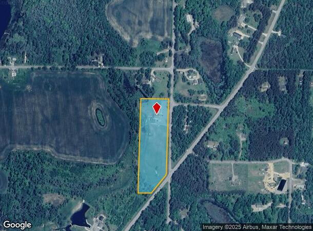 16861 Unity Dr, Townsend, WI Parcel Map