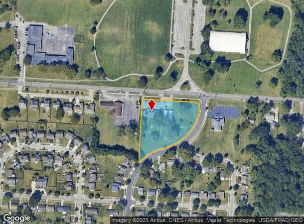  2511 Mock Rd, Columbus, OH Parcel Map