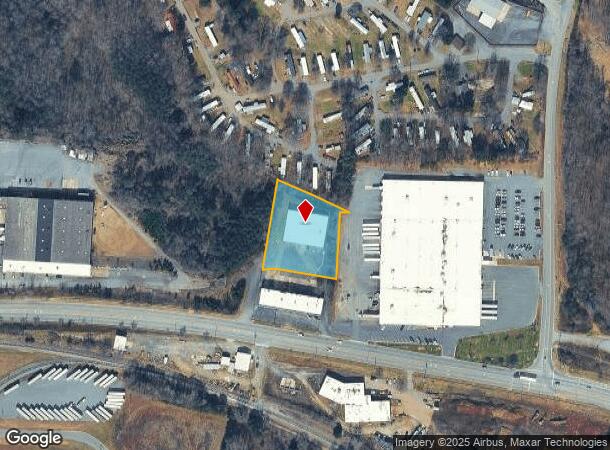 1114 1St St W, Conover, NC Parcel Map
