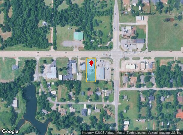  1616 E State Highway 152, Mustang, OK Parcel Map