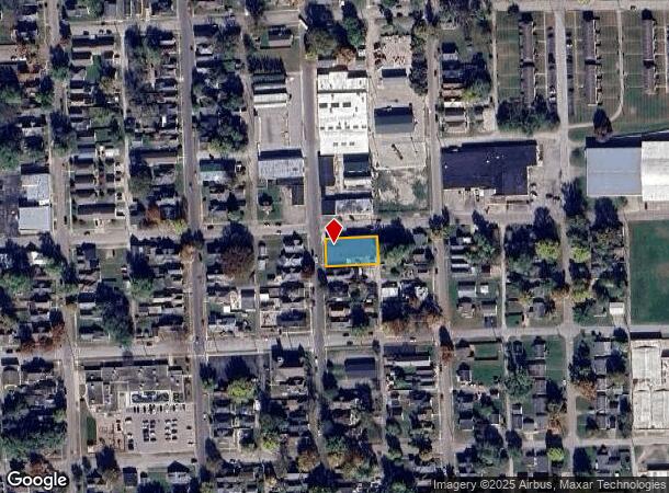 1011 14Th St, Columbus, IN Parcel Map