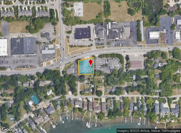  7881 Cooley Lake Rd, West Bloomfield, MI Parcel Map