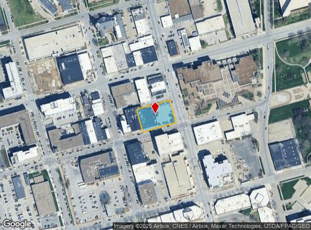  508 E Locust St, Des Moines, IA Parcel Map