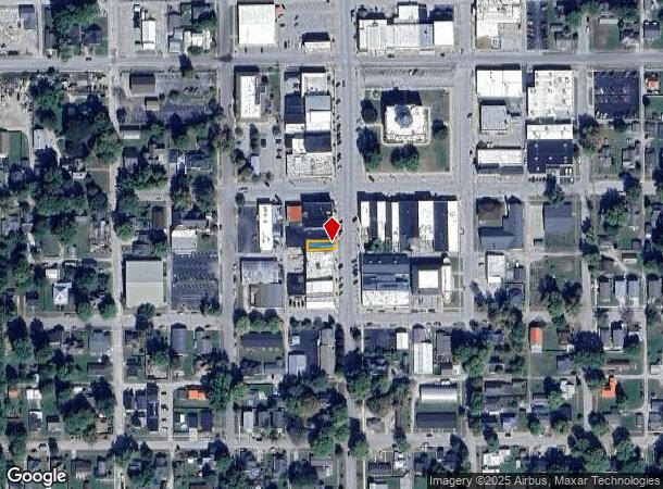 129 S Main St, Spencer, IN Parcel Map
