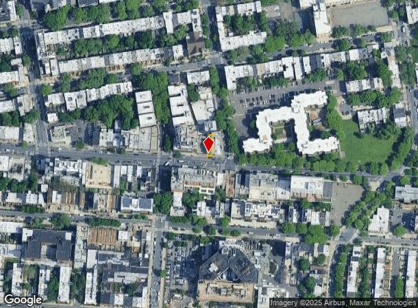  1587 Fulton St, Brooklyn, NY Parcel Map