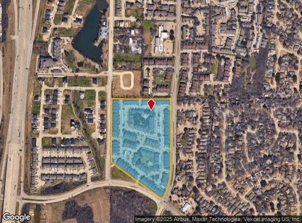 1147 Esters Rd, Irving, TX Parcel Map
