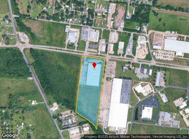  939 W Pont Des Mouton Rd, Lafayette, LA Parcel Map