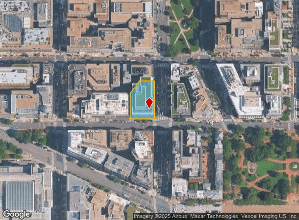 800 17Th St Nw, Washington, DC Parcel Map