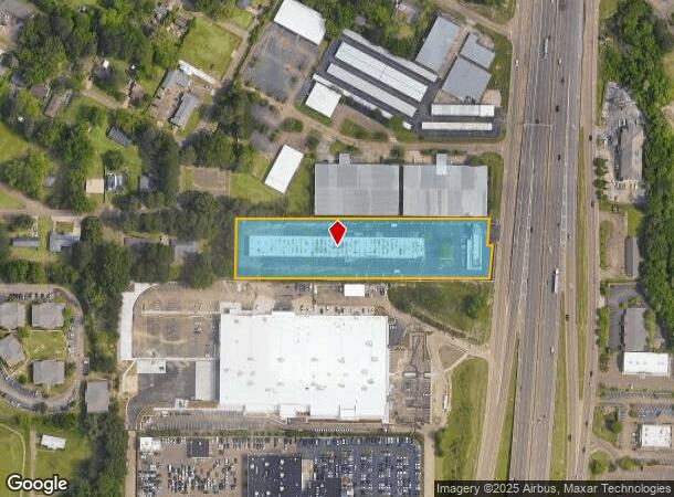 5925 N I 55 N, Jackson, MS Parcel Map