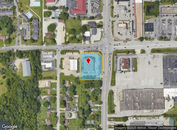  5095 E Thompson Rd, Indianapolis, IN Parcel Map