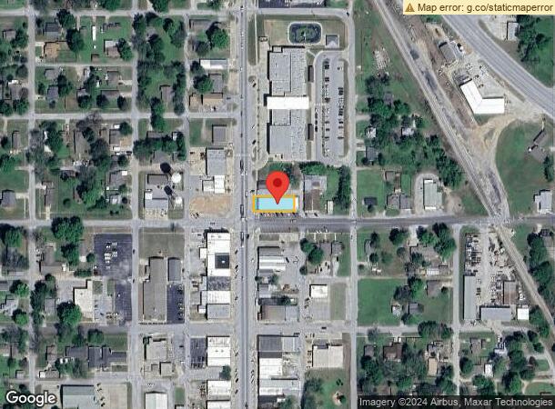  205 N Broadway, Coweta, OK Parcel Map