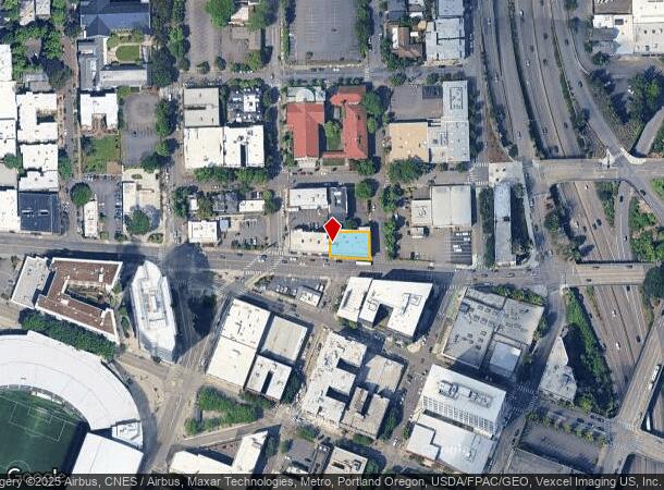 1703 W Burnside St, Portland, OR Parcel Map