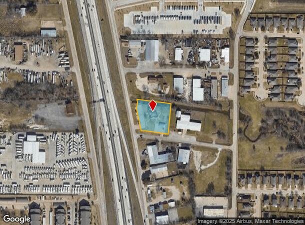  10305 South Fwy, Fort Worth, TX Parcel Map