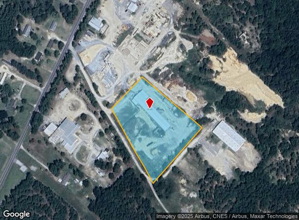  127 Carolina Industrial Park Dr, Aberdeen, NC Parcel Map