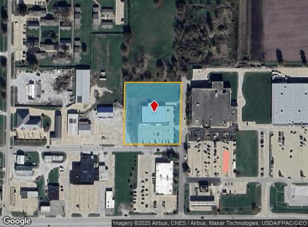  1522 E Carroll St, Macomb, IL Parcel Map