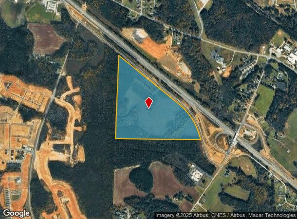 Highway 70-A, Clayton, NC Parcel Map