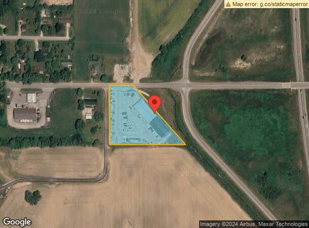  4250 E Rosebush Rd, Rosebush, MI Parcel Map