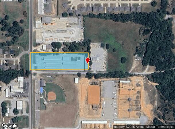 2502 N 1St Ave, Durant, OK Parcel Map