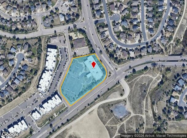  6340 Barnes Rd, Colorado Springs, CO Parcel Map