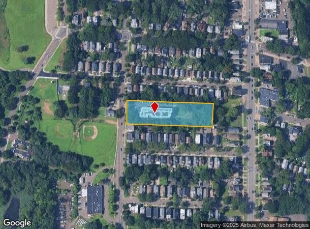 819 Sherman Ave, Hamden, CT Parcel Map