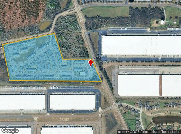 4375 Highway 51 N, Horn Lake, MS Parcel Map