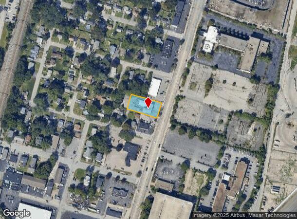 1901 Post Rd, Warwick, RI Parcel Map