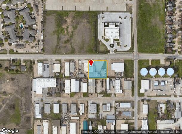 4204 Glenview Dr, Haltom City, TX Parcel Map