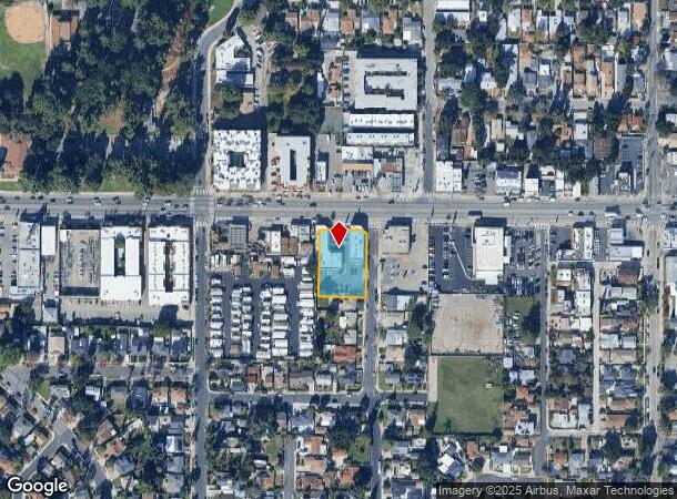  8522 Foothill Blvd, Sunland, CA Parcel Map